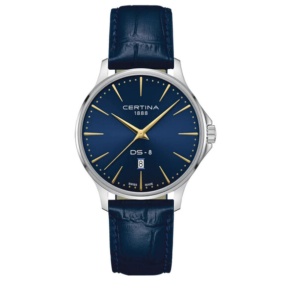 Pánské hodinky Certina DS-8 Gent C045.410.16.041.00, Verze: modrá 