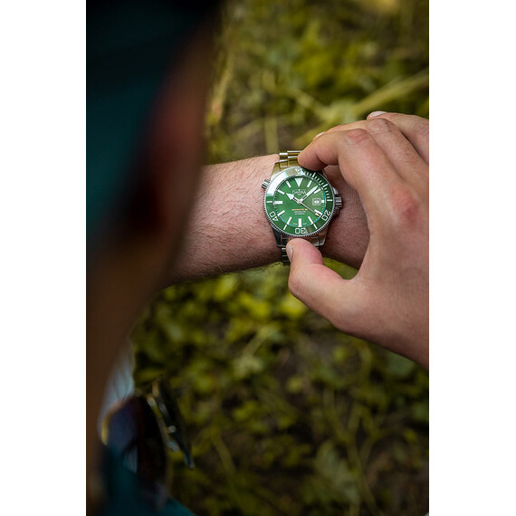 Pánské hodinky Davosa Argonautic 43 161.528.70W, Verze: zielona4 , 13 image