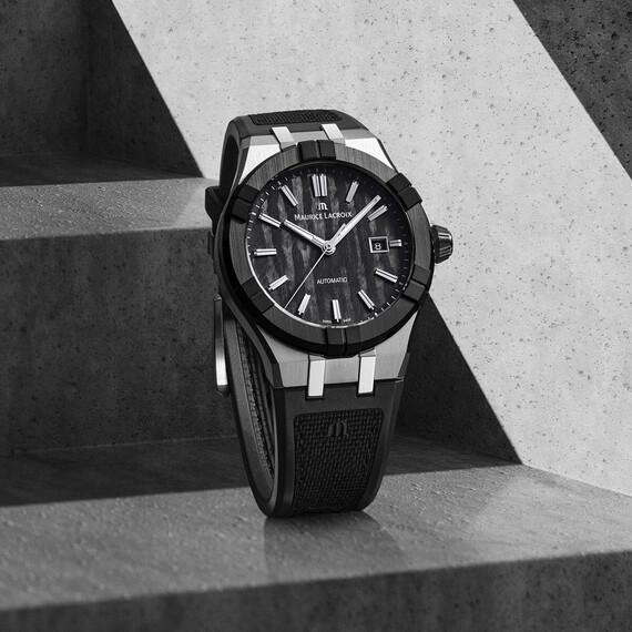 Pánské hodinky Maurice Lacroix Aikonic Automatic AC6008-SSL20-330-2, Verze: černá , 2 image