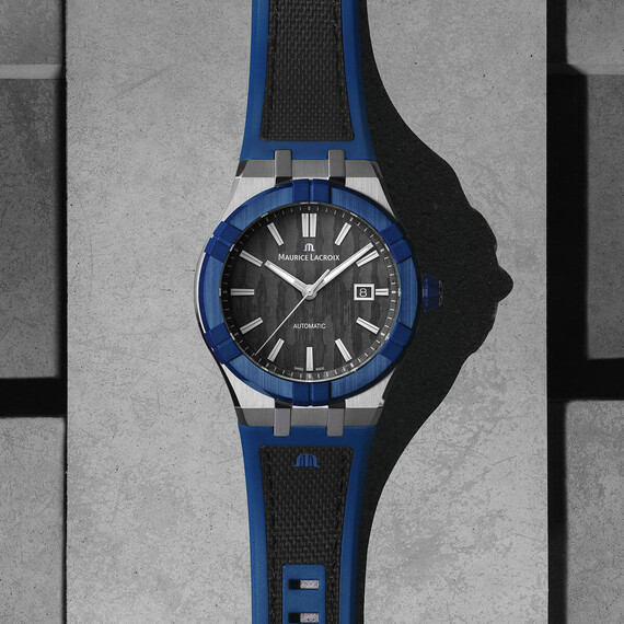 Pánské hodinky Maurice Lacroix Aikonic Automatic AC6008-SSL40-330-4, Verze: modrá , 2 image