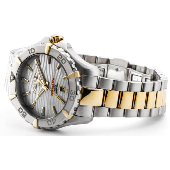 Dámské hodinky Roamer Deep Sea 200 Lady 860844 47 20 20, Verze: žluté zlato , 4 image