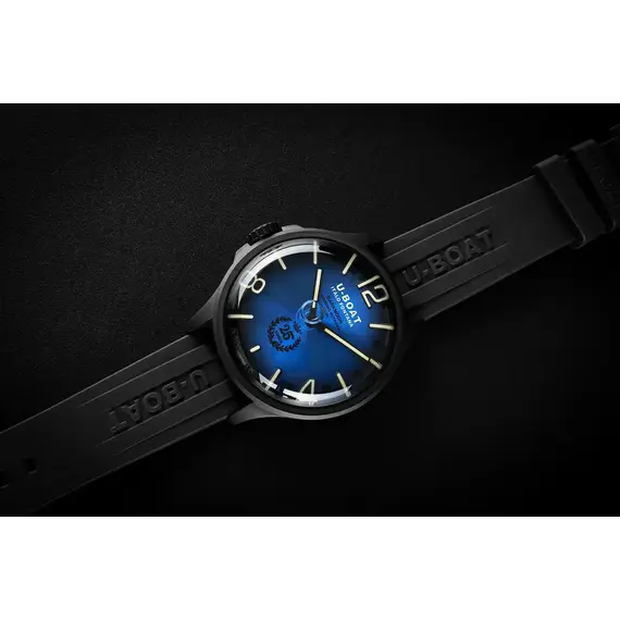 Hodinky U-BOAT Darkmoon 25 Blue Soleil PVD Limited Edition 2028, Verze: modrá , 8 image