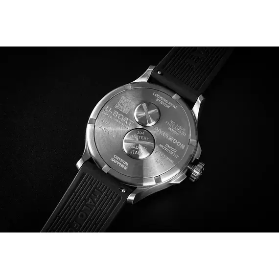 Hodinky U-BOAT Darkmoon 25 SS Black Limited Edition 2027, Verze: černá2 , 9 image