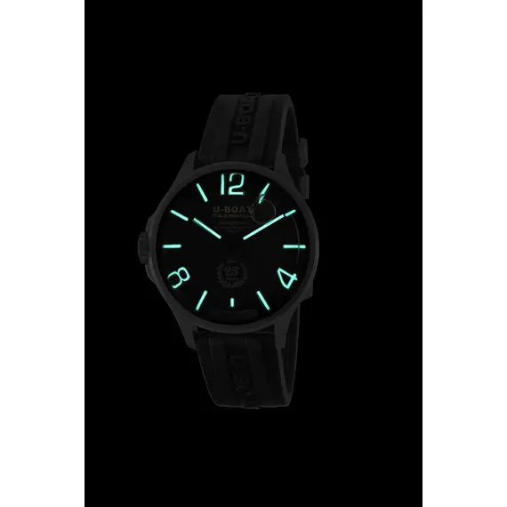 Hodinky U-BOAT Darkmoon 25 SS Black Limited Edition 2027, Verze: černá2 , 3 image