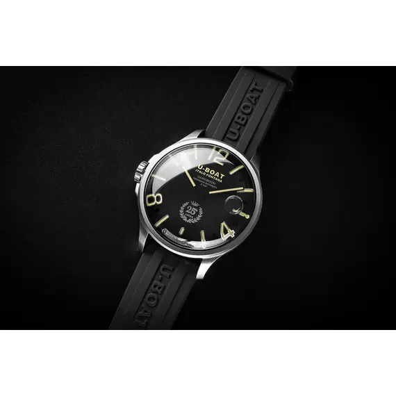 Hodinky U-BOAT Darkmoon 25 SS Black Limited Edition 2027, Verze: černá2 , 8 image