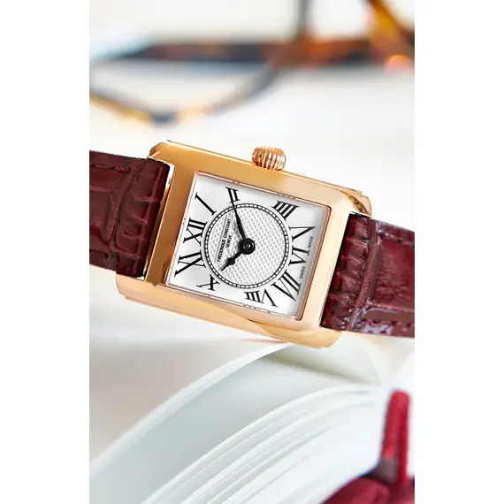 Dámské hodinky Frederique Constant Carree Ladies FC-200MC24, Verze: růžové zlato , 4 image