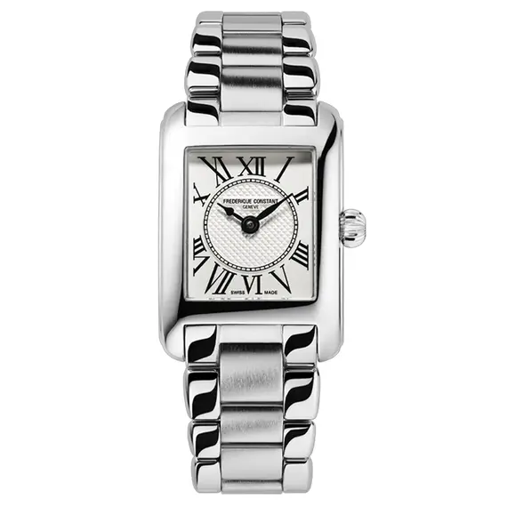 Dámské hodinky Frederique Constant Carree Ladies FC-200MC26B, Verze: stříbrná 