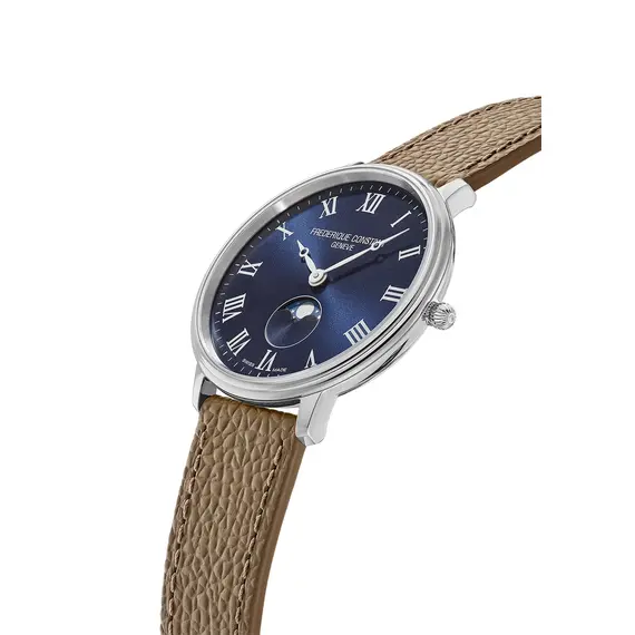 Pánské hodinky Frederique Constant Classics Quartz Moonphase FC-206RN3S6, Verze: modrá , 2 image