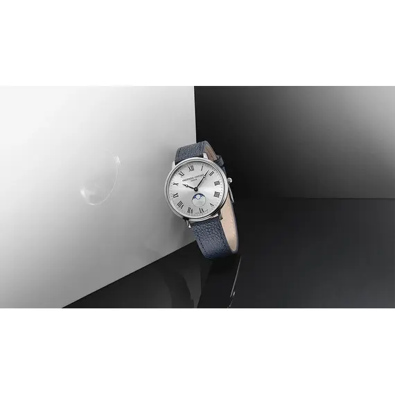 Pánské hodinky Frederique Constant Classics Quartz Moonphase FC-206RS3S6, Verze: stříbrná , 4 image