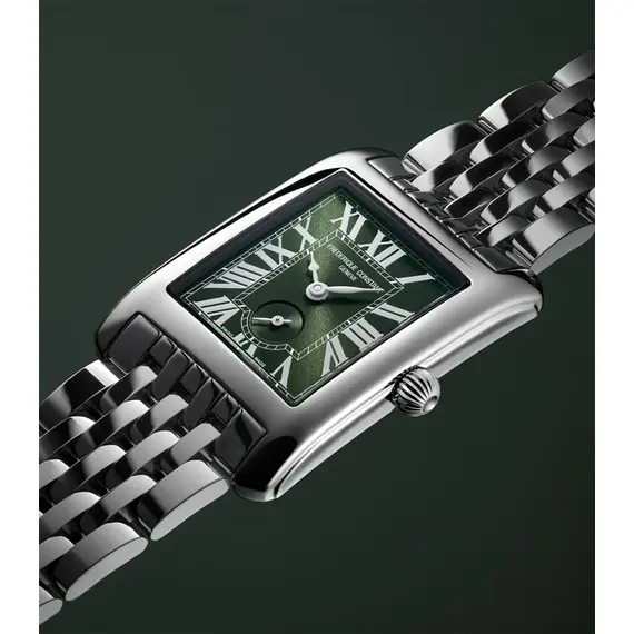 Hodinky Frederique Constant Classics Carree Small Seconds FC-235GR2C6B, Verze: zelená , 5 image
