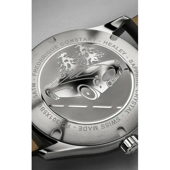 Pánské hodinky Frederique Constant Classics Vintage Rally Healey Automatic FC-301HGRS5B26, Verze: zelená , 6 image