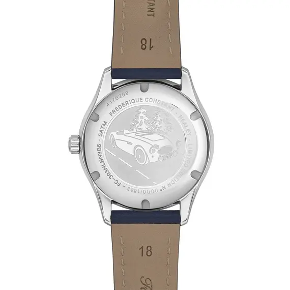Dámské hodinky Frederique Constant Classics Vintage Rally Healey Automatic FC-303HLBN3B6, Verze: modrá2 , 3 image