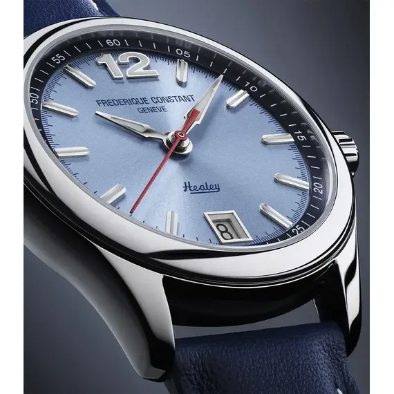 Dámské hodinky Frederique Constant Classics Vintage Rally Healey Automatic FC-303HLBN3B6, Verze: modrá2 , 6 image