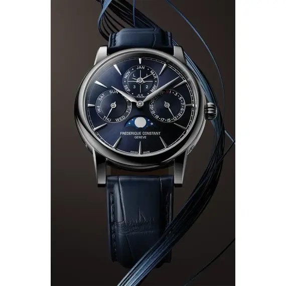 Pánské hodinky Frederique Constant Classic Perpetual Calendar FC-776N3H6, Verze: modrá , 4 image