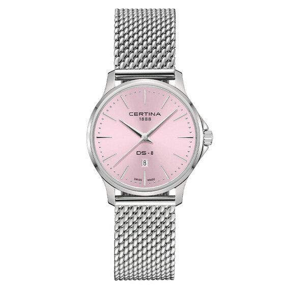Dámské hodinky Certina DS-8 Lady C045.010.11.331.00, Verze: růžová 