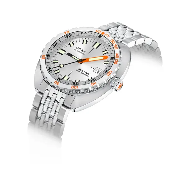 Pánské hodinky Doxa SUB 750T Searambler 825.10.021.10, Verze: stříbrná , 2 image