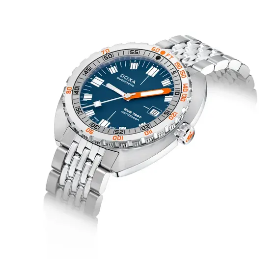 Pánské hodinky Doxa SUB 750T Caribbean 825.10.201.10, Verze: modrá , 2 image