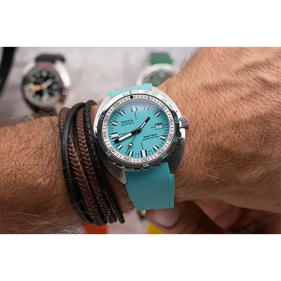 Pánské hodinky Doxa SUB 750T Aquamarine 825.10.241.25, Verze: modrá2 , 4 image