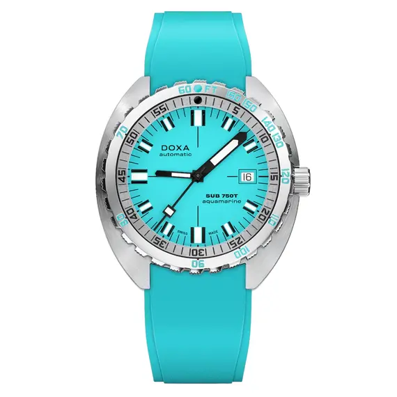 Pánské hodinky Doxa SUB 750T Aquamarine 825.10.241.25, Verze: modrá2 