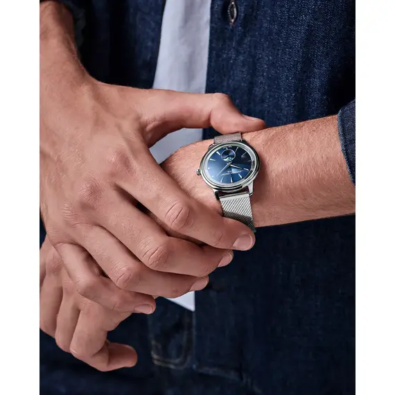 Hodinky Frederique Constant Classics Moneta Moonphase FC-206N3S6B, Verze: modrá2 , 7 image