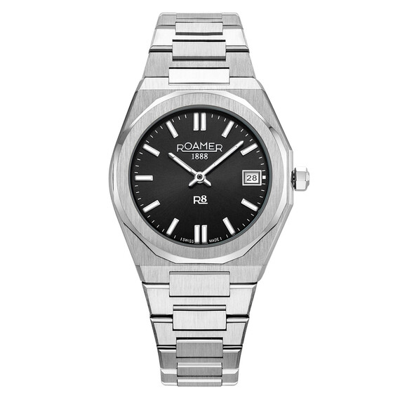 Dámské hodinky Roamer R8 Ladies 972857 41 85 20, Verze: černá 