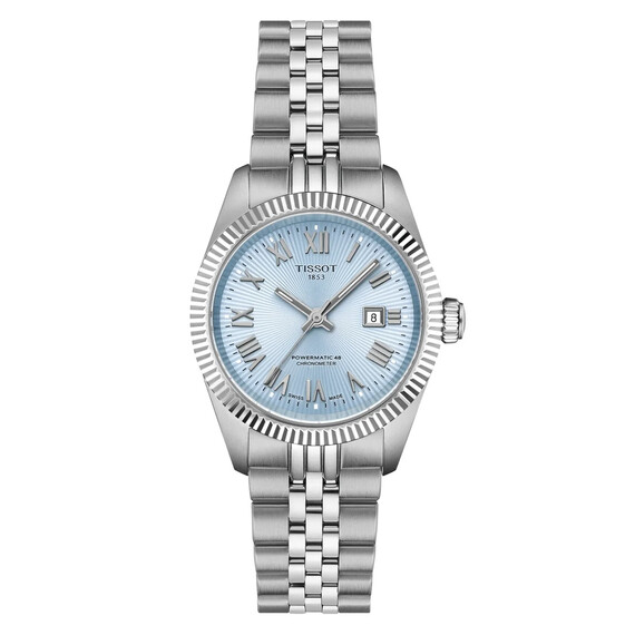 Dámské hodinky Tissot Ballade Powermatic 48 COSC T156.208.11.353.00, Verze: modrá 