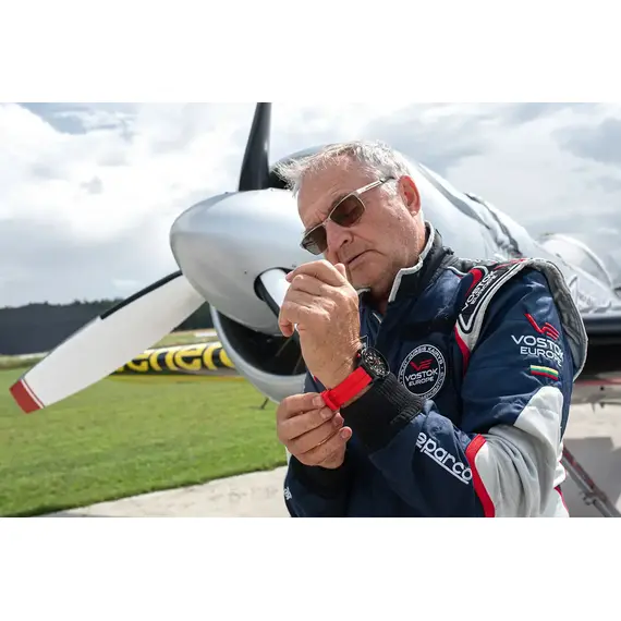 Pánské hodinky Vostok Europe Expedition Jurgis Kairys Unlimited Aerobatics VK68-592C775 , 10 image
