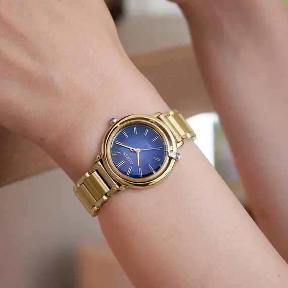 Dámské hodinky Citizen L Arcly EM1099-57L, Verze: žluté zlato2 , 7 image