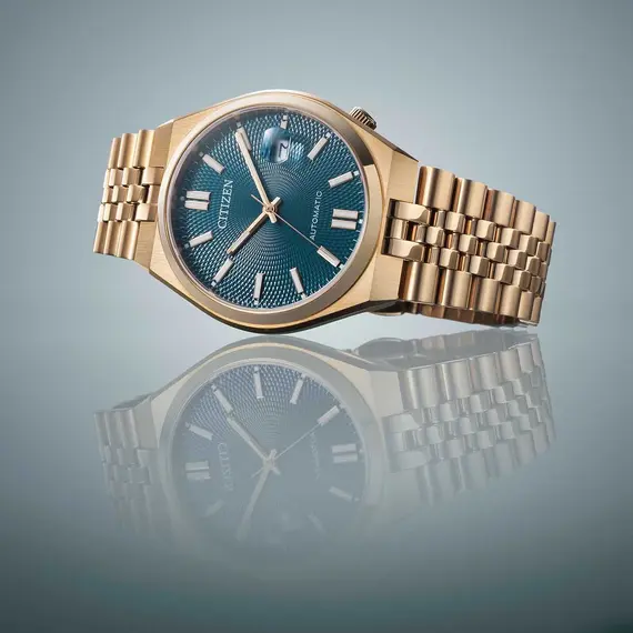 Pánské hodinky Citizen Tsuyosa Mechanical 60 NK0023-57L, Verze: růžové zlato , 4 image