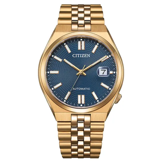 Pánské hodinky Citizen Tsuyosa Mechanical 60 NK0023-57L, Verze: růžové zlato 