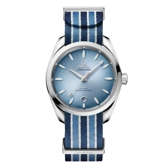 Řemínek Omega Seamaster NATO Blue modrý mm, Verze: modrá2, Šířka u spony: 20 , 2 image