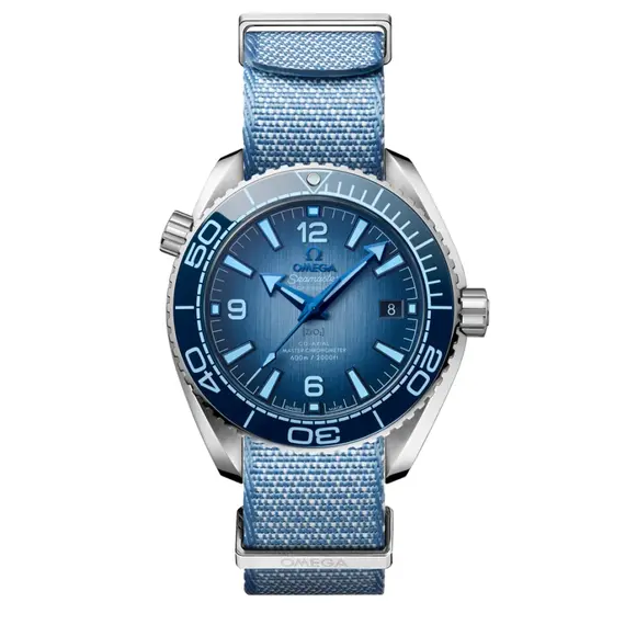 Řemínek Omega Seamaster NATO Summer Blue modrý mm, Verze: modrá3, Šířka u spony: 20 , 2 image