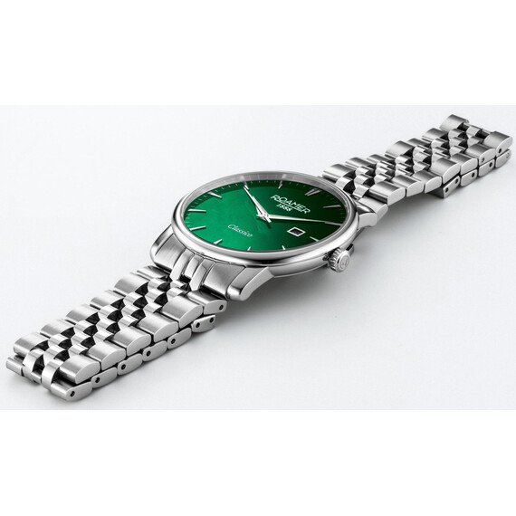 Pánské hodinky Roamer Classico Gents 971856 41 75 50, Verze: zelená2 , 3 image
