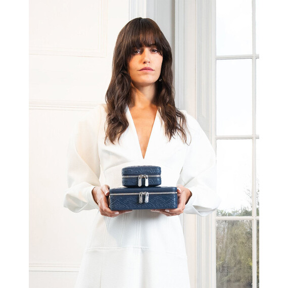 Pouzdro na šperky WOLF x Liberty 381217, Verze: modrá , 8 image