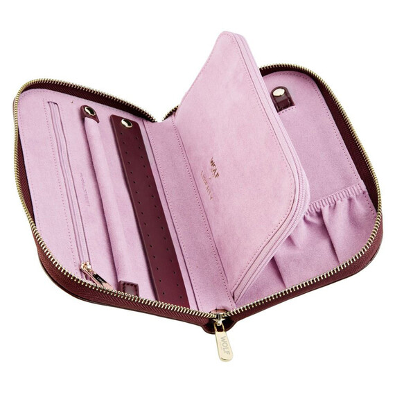 Pouzdro na šperky WOLF x Liberty 381427, Verze: vínová , 3 image