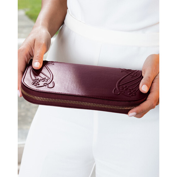 Pouzdro na šperky WOLF x Liberty 381427, Verze: vínová , 5 image