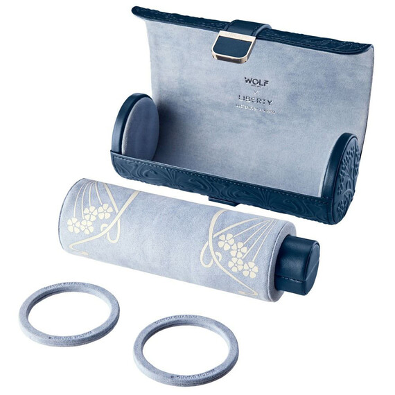 Pouzdro pro 3 hodinky WOLF x Liberty 381517, Verze: modrá , 4 image