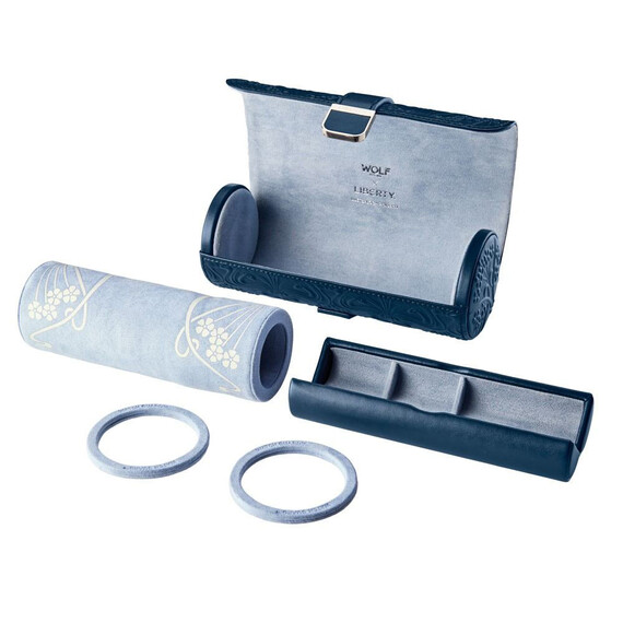 Pouzdro pro 3 hodinky WOLF x Liberty 381517, Verze: modrá , 5 image