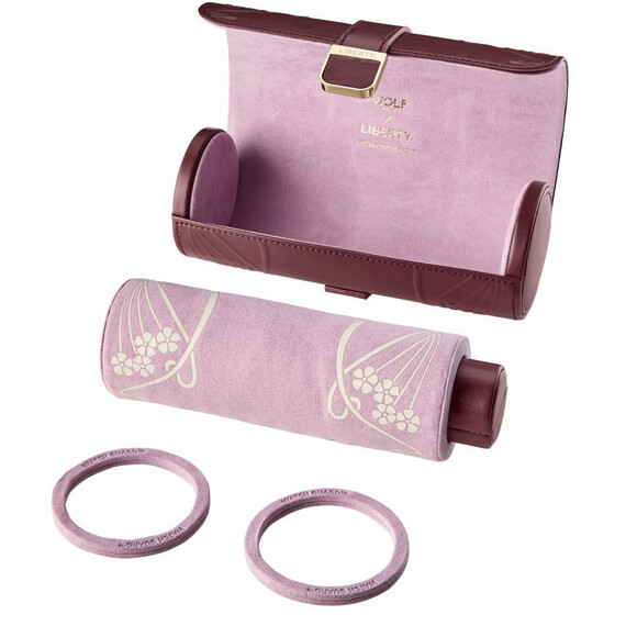Pouzdro pro 3 hodinky WOLF x Liberty 381527, Verze: vínová , 4 image