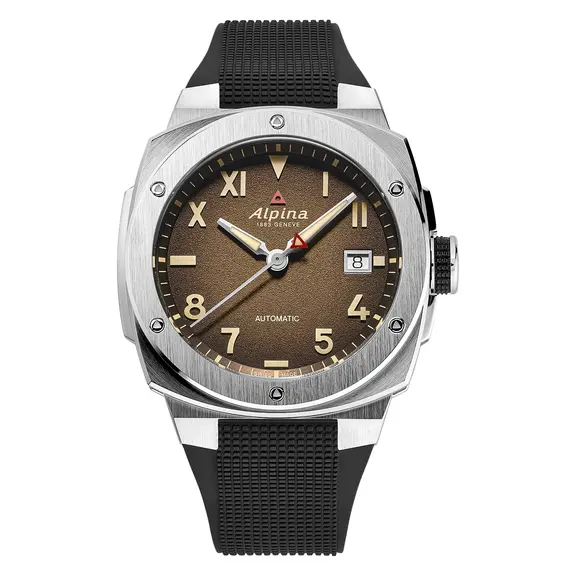 Pánské hodinky Alpina Alpiner Extreme Automatic California AL-525BRG3AE6, Verze: hnědá 
