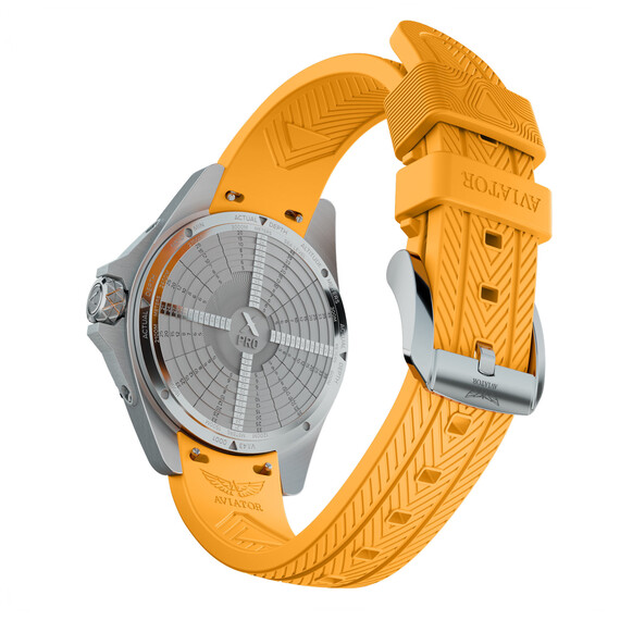 Pánské hodinky Aviator XPRO DIVE 200 V.1.42.0.375.0, Verze: oranžová , 2 image