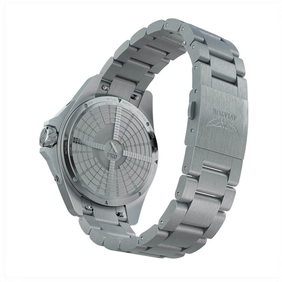 Pánské hodinky Aviator XPRO DIVE 200 V.1.42.0.375.5, Verze: oranžová , 2 image