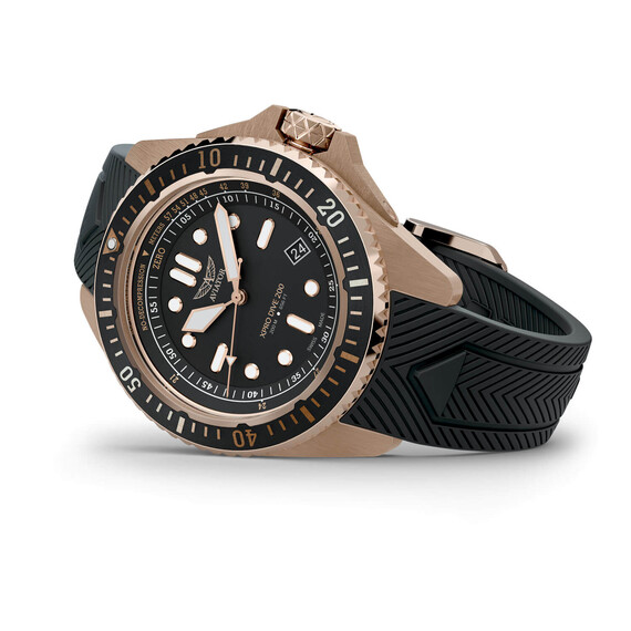 Pánské hodinky Aviator XPRO DIVE 200 V.1.42.2.373.6, Verze: růžové zlato , 3 image