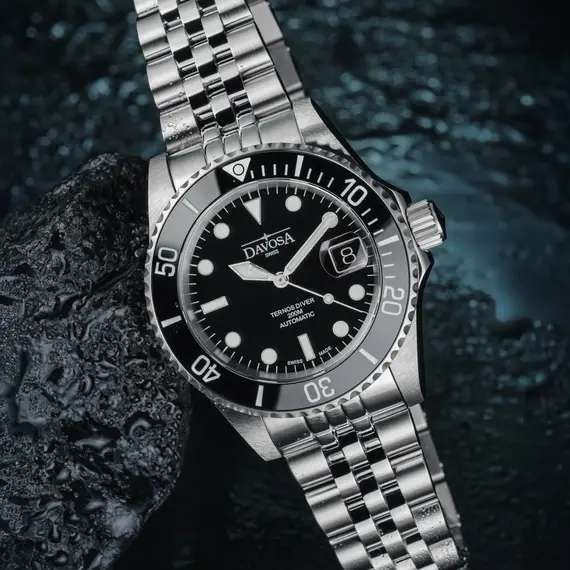 Pánské hodinky Davosa Ternos Diver 161.552.05, Verze: černá2 , 2 image