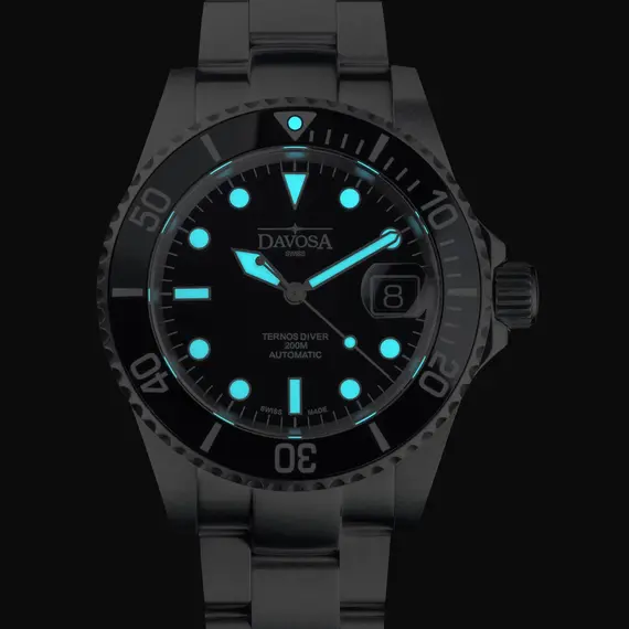 Pánské hodinky Davosa Ternos Diver 161.552.50, Verze: černá , 4 image