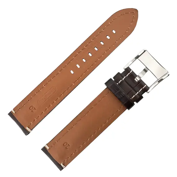 Řemínek Di-Modell Bali Chrono hnědý, Verze: hnědá, Šířka řemínku: 20 , 2 image