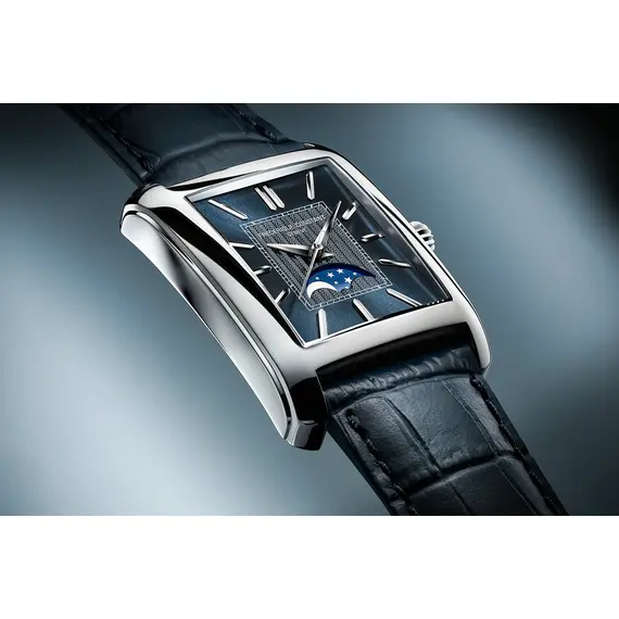 Pánské hodinky Frederique Constant Classics Carree Moonphase Automatic FC-333N4C6, Verze: modrá , 4 image