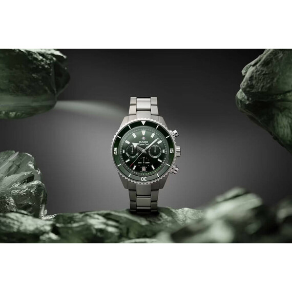 Pánské hodinky Rado Captain Cook High-Tech Ceramic Automatic Chronograph R32189313, Verze: šedá , 3 image