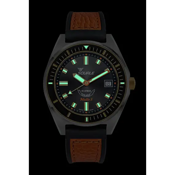 Pánské hodinky Squale Matic S MATICGBKBK.RLOR, Verze: černá , 5 image