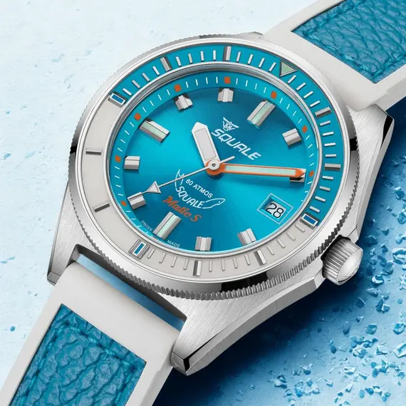 Pánské hodinky Squale Matic S MATICLBWLB.RLWLB, Verze: modrá , 4 image